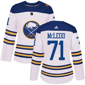 Ryan McLeod Women's Adidas Buffalo Sabres Authentic White 2018 Winter Classic Jersey