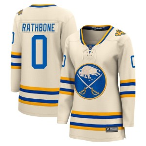 Jack Rathbone Women's Fanatics Branded Buffalo Sabres Breakaway Cream 2022 Heritage Classic Jersey