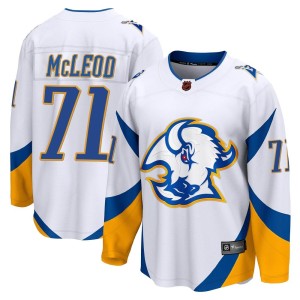 Ryan McLeod Youth Fanatics Branded Buffalo Sabres Breakaway White Special Edition 2.0 Jersey