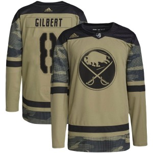 Dennis Gilbert Men's Adidas Buffalo Sabres Authentic Camo Military Appreciation Practice Jersey