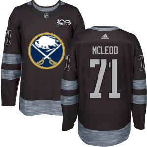 Ryan McLeod Men's Buffalo Sabres Authentic Black 1917-2017 100th Anniversary Jersey