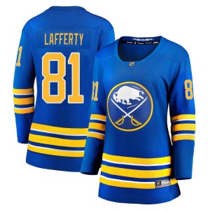 Sam Lafferty Women's Fanatics Branded Buffalo Sabres Breakaway Royal 2020/21 Home Jersey