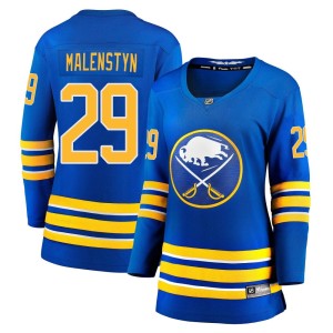 Beck Malenstyn Women's Fanatics Branded Buffalo Sabres Breakaway Royal 2020/21 Home Jersey