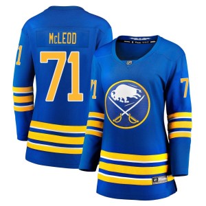 Ryan McLeod Women's Fanatics Branded Buffalo Sabres Breakaway Royal 2020/21 Home Jersey