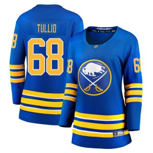 Tyler Tullio Women's Fanatics Branded Buffalo Sabres Breakaway Royal 2020/21 Home Jersey