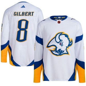 Dennis Gilbert Youth Adidas Buffalo Sabres Authentic White Reverse Retro 2.0 Jersey