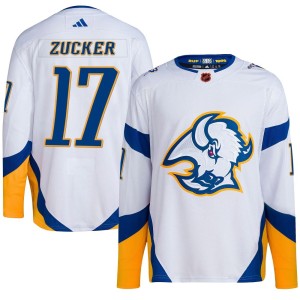 Jason Zucker Youth Adidas Buffalo Sabres Authentic White Reverse Retro 2.0 Jersey