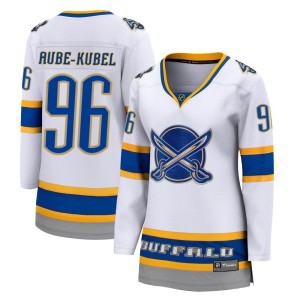 Nicolas Aube-Kubel Women's Fanatics Branded Buffalo Sabres Breakaway White 2020/21 Special Edition Jersey