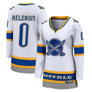 Konsta Helenius Women's Fanatics Branded Buffalo Sabres Breakaway White 2020/21 Special Edition Jersey