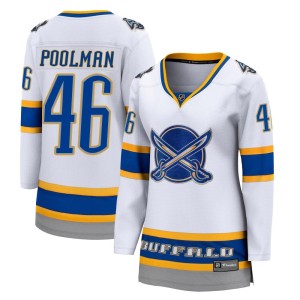 Colton Poolman Women's Fanatics Branded Buffalo Sabres Breakaway White 2020/21 Special Edition Jersey