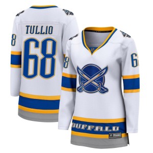 Tyler Tullio Women's Fanatics Branded Buffalo Sabres Breakaway White 2020/21 Special Edition Jersey