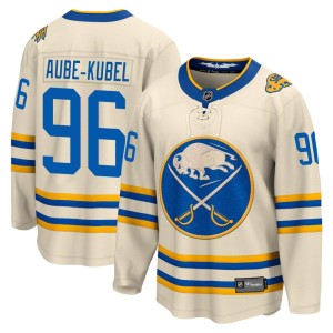 Nicolas Aube-Kubel Youth Fanatics Branded Buffalo Sabres Breakaway Cream 2022 Heritage Classic Jersey