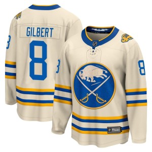 Dennis Gilbert Youth Fanatics Branded Buffalo Sabres Breakaway Cream 2022 Heritage Classic Jersey