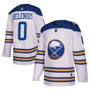 Konsta Helenius Youth Adidas Buffalo Sabres Authentic White 2018 Winter Classic Jersey