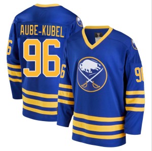 Nicolas Aube-Kubel Men's Fanatics Branded Buffalo Sabres Premier Royal Breakaway Heritage Jersey