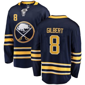 Dennis Gilbert Men's Fanatics Branded Buffalo Sabres Breakaway Navy Blue Home Jersey