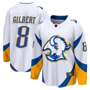 Dennis Gilbert Men's Fanatics Branded Buffalo Sabres Breakaway White Special Edition 2.0 Jersey