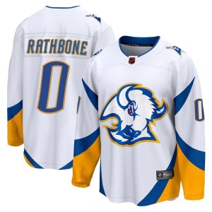 Jack Rathbone Men's Fanatics Branded Buffalo Sabres Breakaway White Special Edition 2.0 Jersey