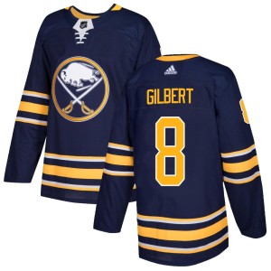 Dennis Gilbert Men's Adidas Buffalo Sabres Authentic Navy Home Jersey