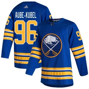 Nicolas Aube-Kubel Men's Adidas Buffalo Sabres Authentic Royal 2020/21 Home Jersey