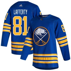 Sam Lafferty Men's Adidas Buffalo Sabres Authentic Royal 2020/21 Home Jersey