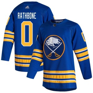 Jack Rathbone Men's Adidas Buffalo Sabres Authentic Royal 2020/21 Home Jersey