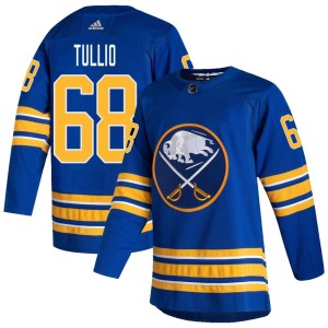 Tyler Tullio Men's Adidas Buffalo Sabres Authentic Royal 2020/21 Home Jersey