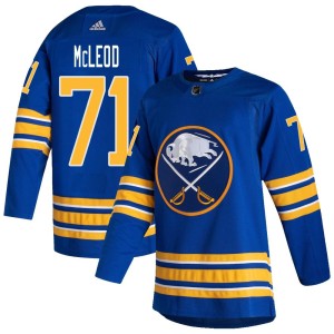 Ryan McLeod Youth Adidas Buffalo Sabres Authentic Royal 2020/21 Home Jersey