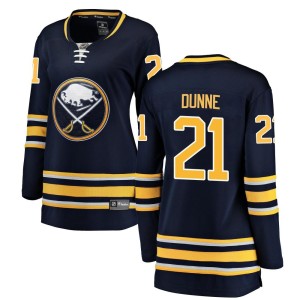 Josh Dunne Women's Fanatics Branded Buffalo Sabres Breakaway Navy Blue Home Jersey