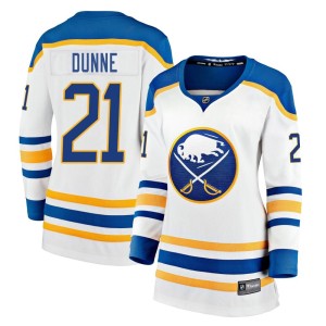 Josh Dunne Women's Fanatics Branded Buffalo Sabres Premier White Breakaway Away Jersey