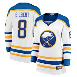 Dennis Gilbert Women's Fanatics Branded Buffalo Sabres Premier White Breakaway Away Jersey