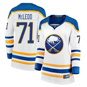 Ryan McLeod Women's Fanatics Branded Buffalo Sabres Premier White Breakaway Away Jersey